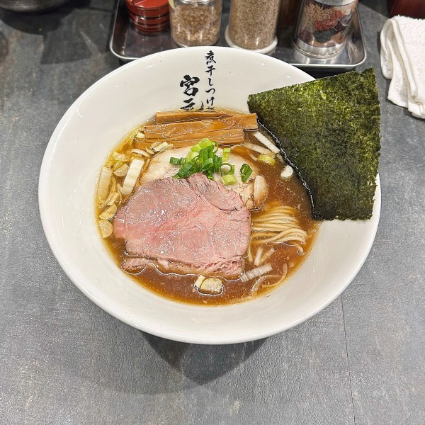 「【限定】地鶏中華そば」@宮元製麺の写真