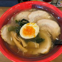 あごだしチャーシュー麺➕麺固め