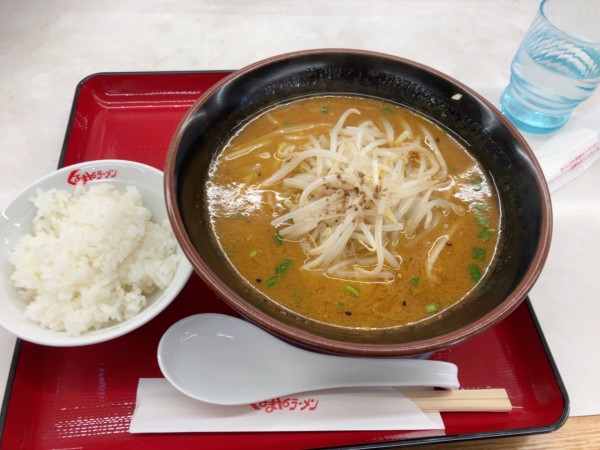 「カレーラーメン　760円」@くるまやラーメン 青井店の写真