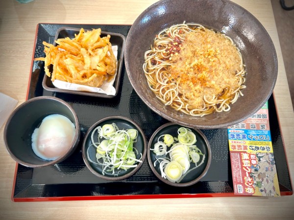 「朝そば(450¥)」@ゆで太郎 氏家店の写真