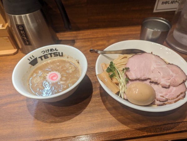 「特製つけ麺」@つけめんTETSU 五反田店の写真