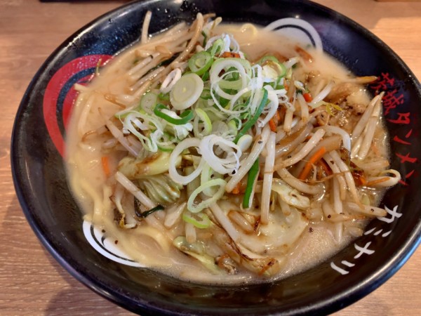 「濃厚タンメン」@茨城タンメン カミナリ 我孫子店の写真