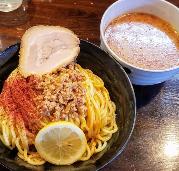 「火山つけ麺（300g）1,050円」@麺屋 いいづかの写真