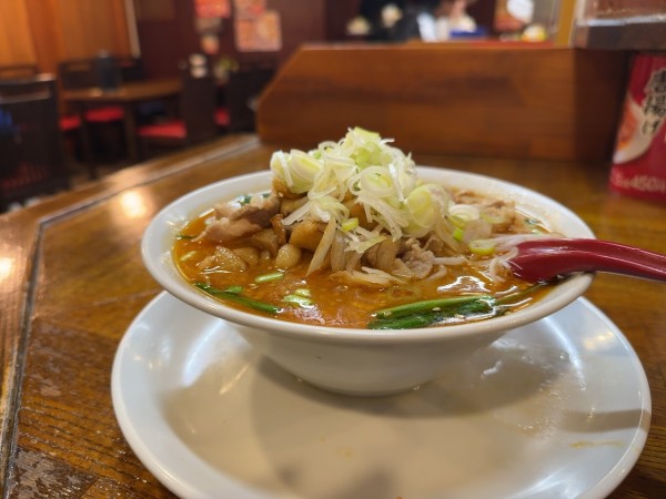 「味噌にんにくらーめん」@やどがり家の写真