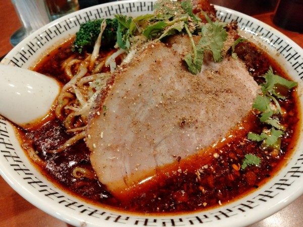 「スパイスラーメン辛さスパイス増し」@スパイス・ラー麺 卍力 秋葉原店の写真