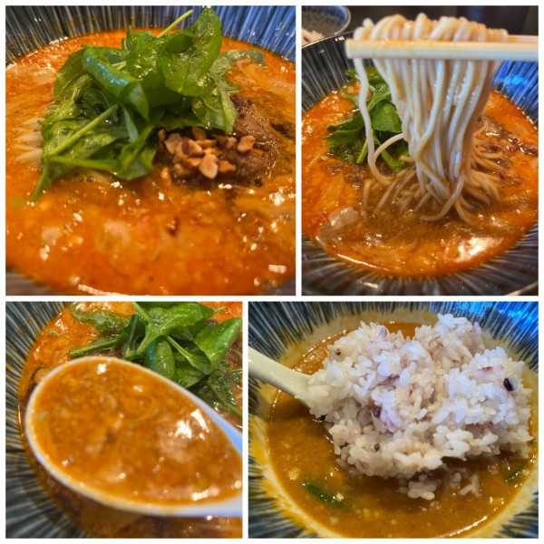 「【限定】担担麺1000円ライス150円」@Omirukの写真