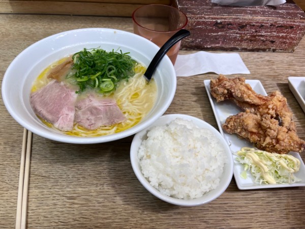 「からあげ定食」@ラーメン屋 がったぼうずの写真