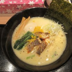 濃厚鯛ラーメン（1,100円）