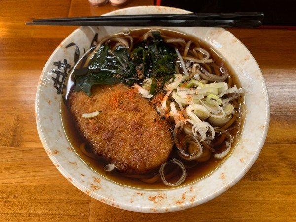 「コロッケそば 540円」@とらやの写真