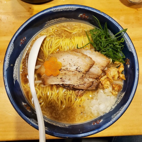 「背脂焦がし醤油」@なかごの写真