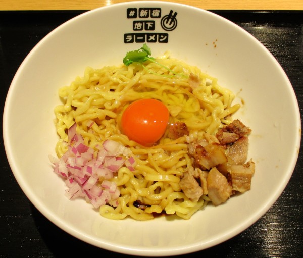 「＜純麦＞純玉すき焼き風らぁ麺　1280円」@#新宿地下ラーメンの写真