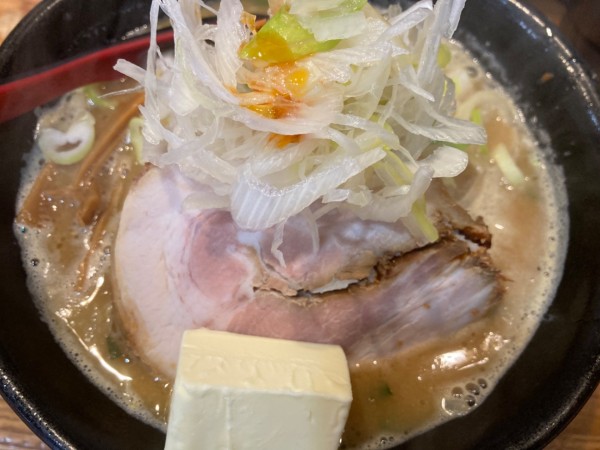 「味噌+バター」@麺処 花田 上野店の写真