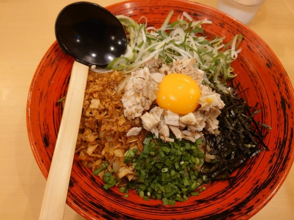 「まぜそば」@九州ラーメン 加虎の写真