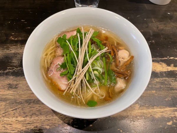 「プレミアム稲庭中華そば」@中華そば しながわの写真