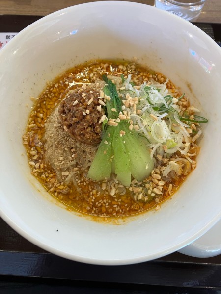 「汁なし担々麺　850円」@ぎょうざの萬代の写真