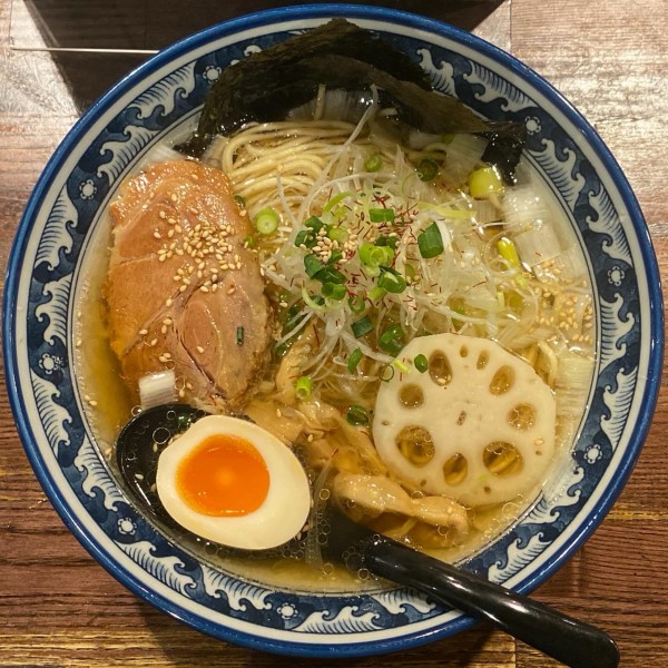 「ひのでやラーメン ¥1,050」@和風楽麺 四代目 ひのでやの写真
