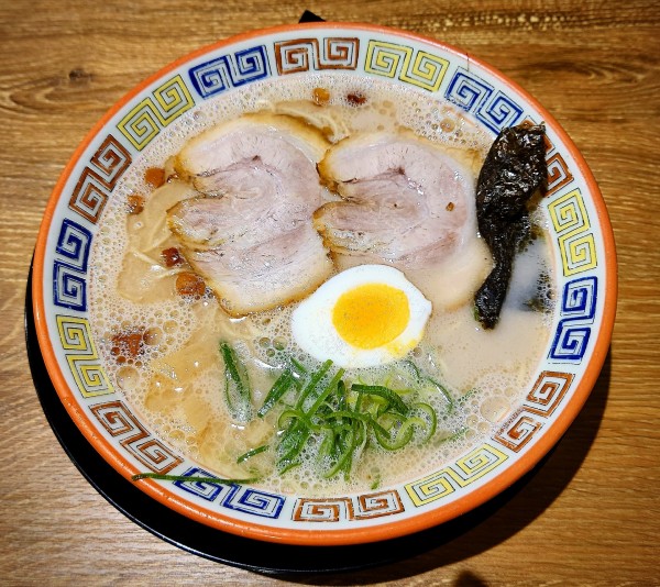 「昔ラーメン」@大砲ラーメン 別府海岸通り店の写真