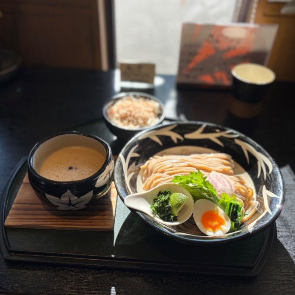 「納豆と和出汁のつけ麺」@ORIBEの写真