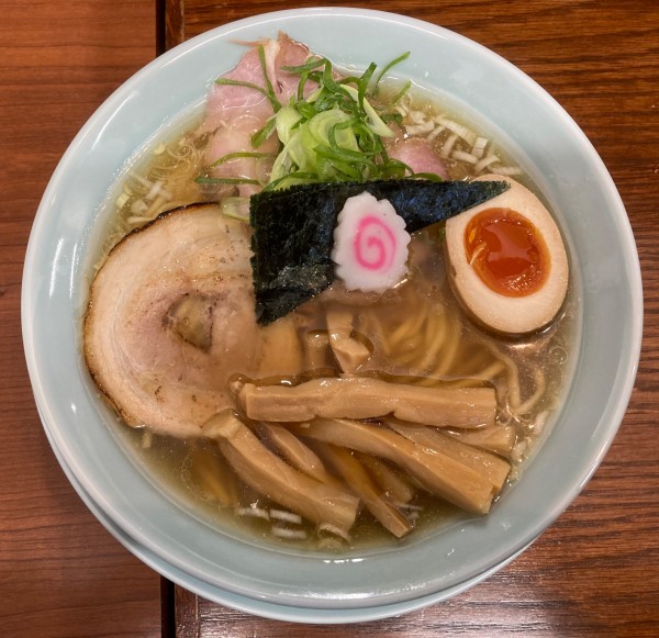 「【限定】年越し中華そば+近江牛すじぼっかけ丼」@ラーメンかなやの写真