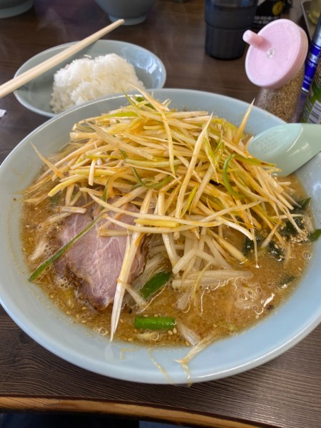 「ネギラーメン味噌へ変更」@ラーメンショップ〇化 市原山木店の写真