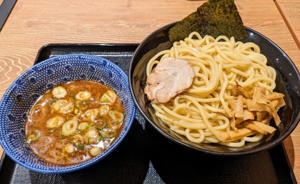 「海老つけ麺(特盛)」@えびそば えび助 イオンモール新利府店の写真