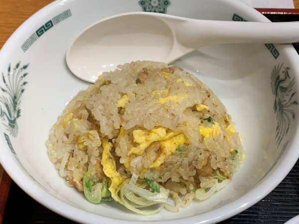 「ラ・餃・チャセット(半ラーメン+餃子3個+半チャーハン)」@日高屋 篠崎南口店の写真