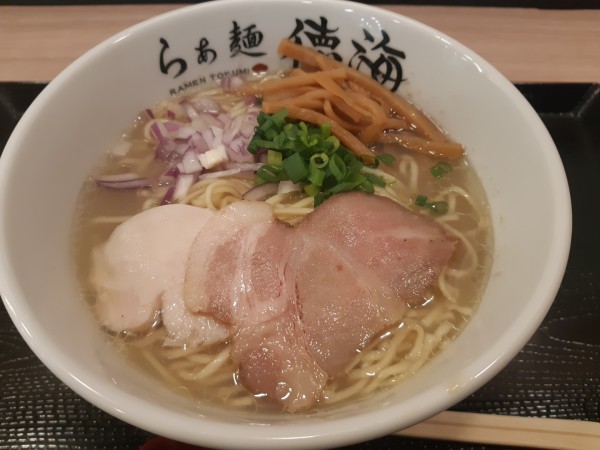 「はまぐりらぁ麺　大盛り」@らぁ麺  徳海 イオン橋本店の写真