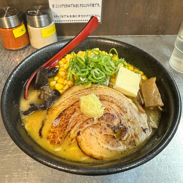 「コーンバターラーメン味噌」@サッポロラーメン エゾ麺ロックの写真