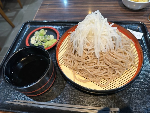 「大もり大根そば（大盛・280g）830円」@そば三昧 高崎店の写真