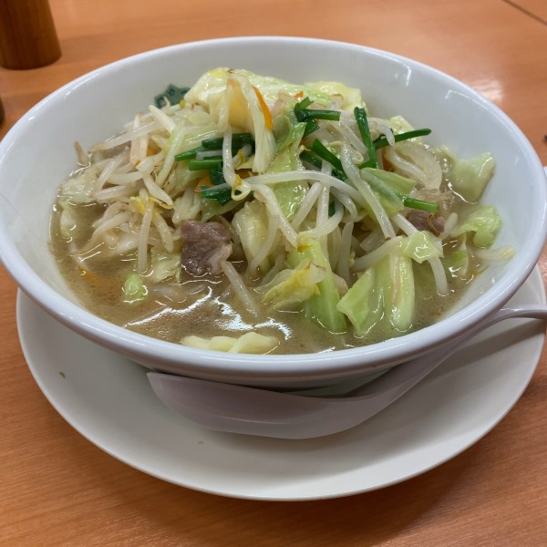 「野菜たっぷりタンメン570円」@日高屋 川越西口店の写真