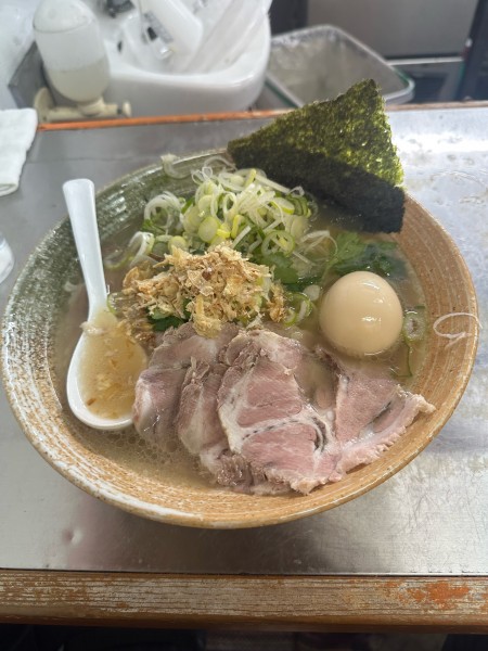 「虎河豚塩ラーメン」@覆麺 智の写真