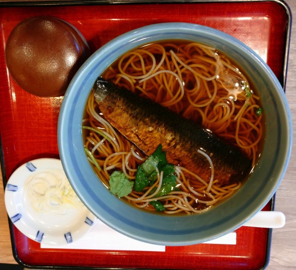「にしんそば（1,290円）」@日本そば 蘭免ん 大森ベルポート店の写真