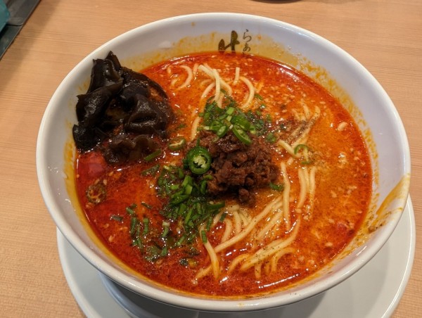 「酸辣担々麺950円」@らぁ麺はやし田 岩槻店の写真