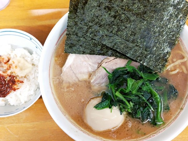 「てんぐ＋ライス」@横浜らーめん てんぐの写真