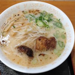 豚骨ラーメン（軟骨煮入り）