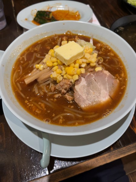「秩父味噌バターコーンラーメン」@中華な居酒屋 きばらしの写真