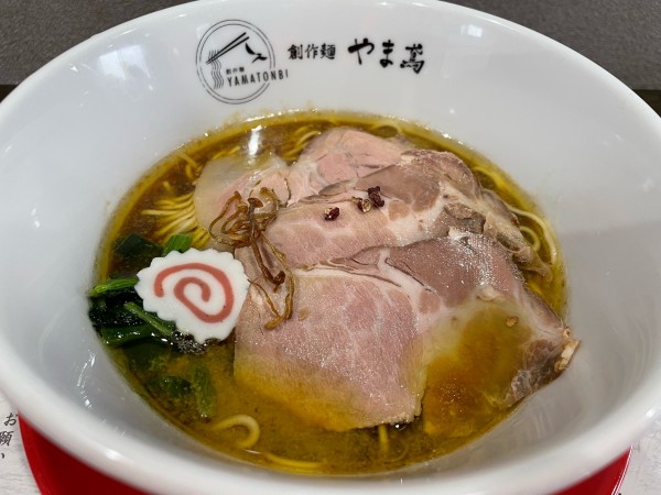 「シャモそばヌードル」@いわきと創作らぁ麺 やま鳶の写真