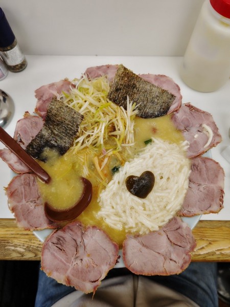 「ねぎとろみそチャーシュー(中盛)(1,350円)」@壱発ラーメン 福生店の写真