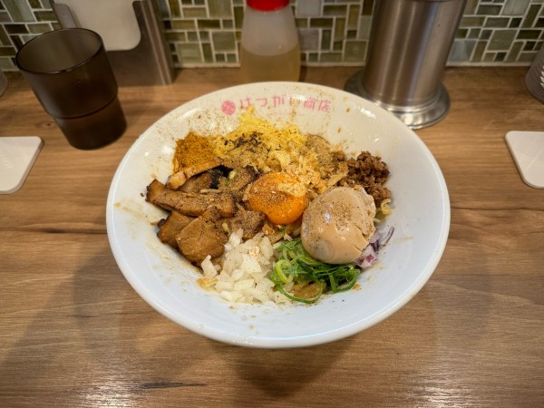 「まぜそば」@はつがい商店の写真