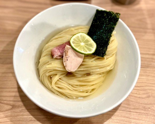 「昆布水つけ麺/大盛り」@麺処 にし尾の写真