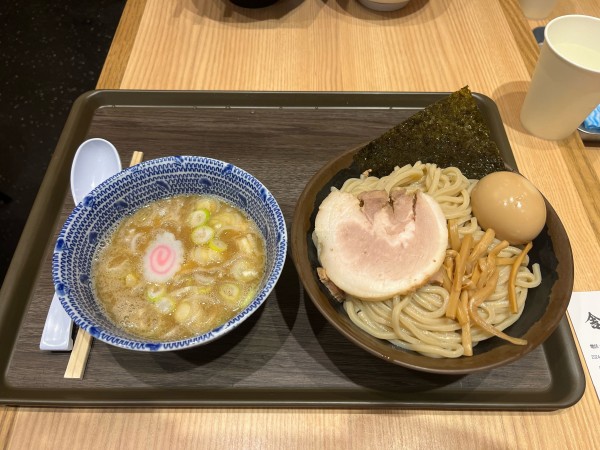 「味玉つけ麺」@舎鈴 プレナ幕張店の写真