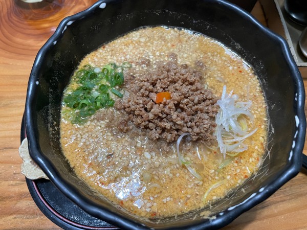 「坦々麺」@豆でっぽうの写真