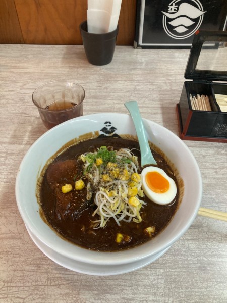 「黒みそ元祖濃いめ　980円」@三平らーめん 照国本店の写真