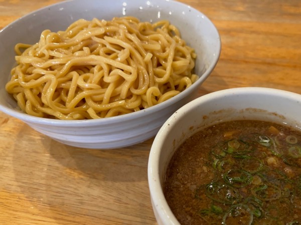 「醤油つけ麺 大盛」@ふきのとうの写真