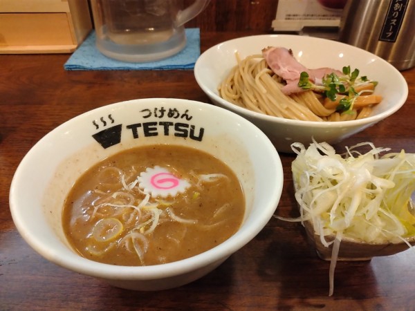 「つけめん＋ねぎ」@つけめんTETSU 赤羽店の写真