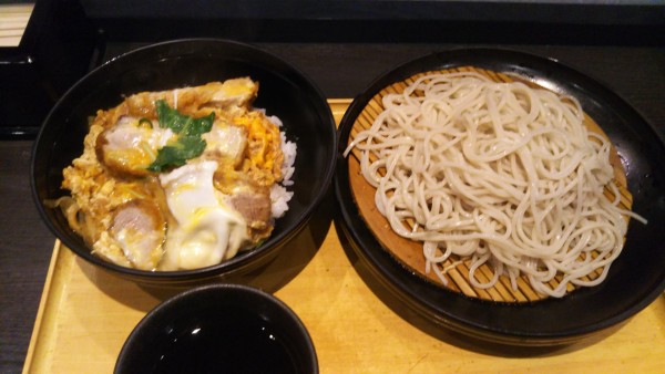 「【店舗限定】肩ロースカツ丼セット」@小諸そば 水道橋店の写真