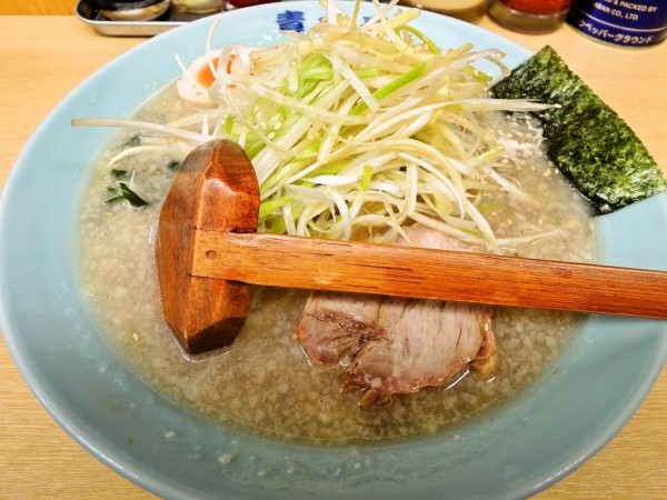 ネギラーメン小（醤油）（750円）