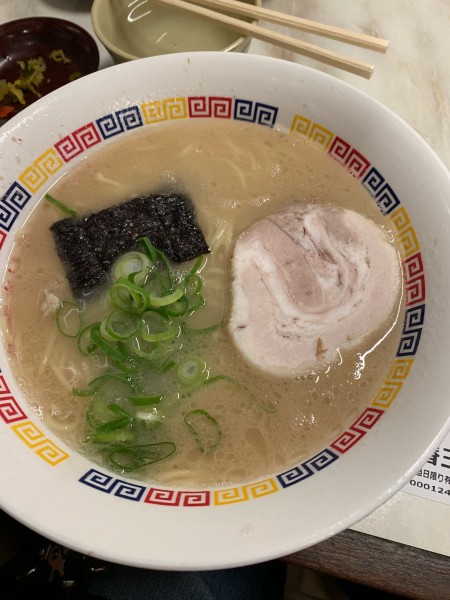 「ラーメン　550円」@丸星中華そばセンターの写真