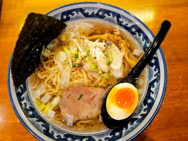 「ひのでやラーメン」@和風楽麺 四代目 ひのでや 大宮店の写真