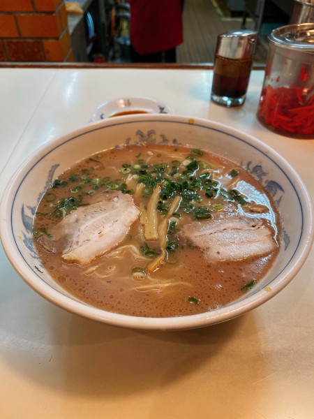 「ラーメン定食」@三久ラーメンの写真